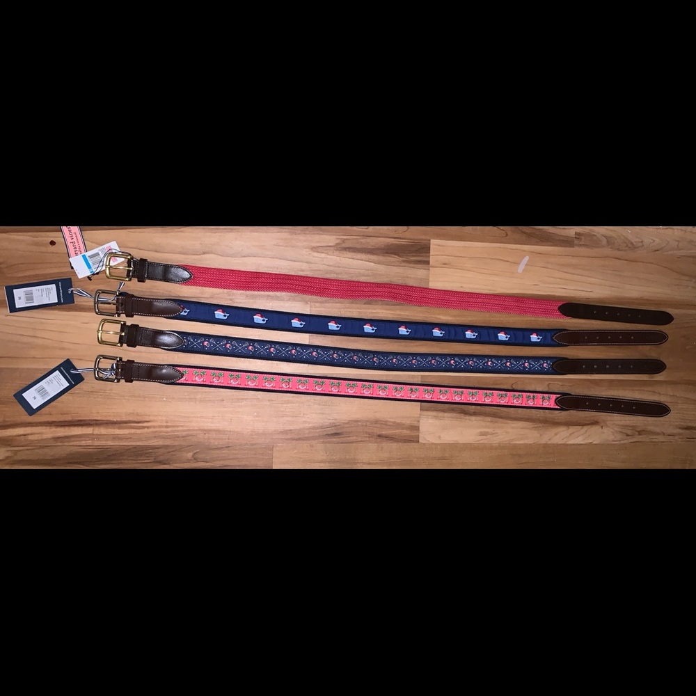 Vineyard Vines Belts size 36